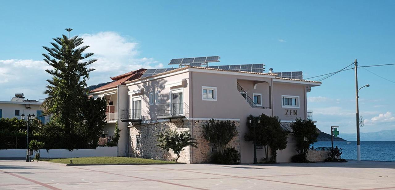 Villa Zen Minimal Luxury Housing Tyros Esterno foto