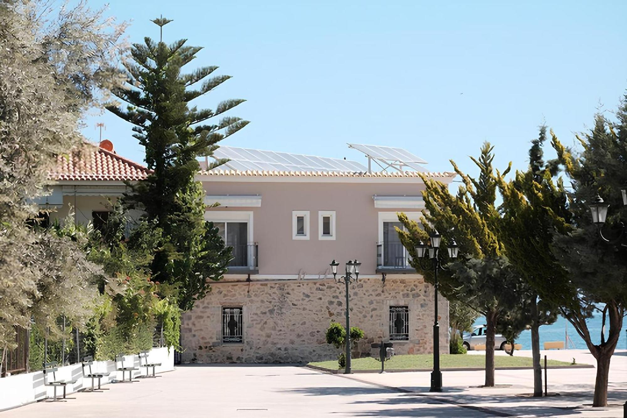 Villa Zen Minimal Luxury Housing Tyros Esterno foto