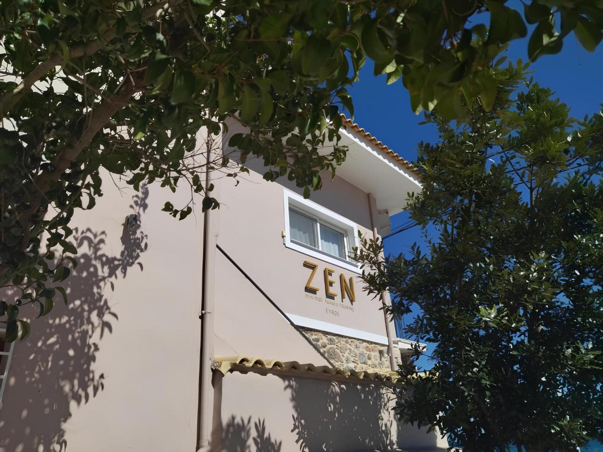 Villa Zen Minimal Luxury Housing Tyros Esterno foto