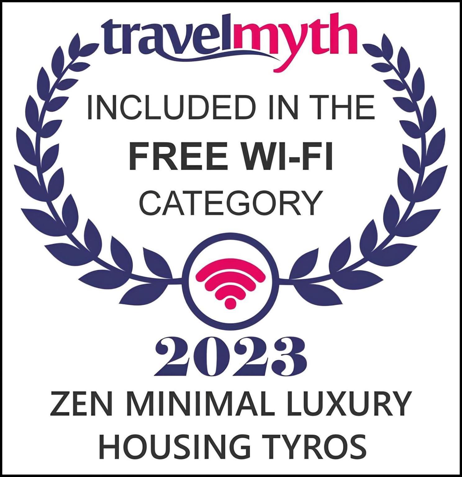 Villa Zen Minimal Luxury Housing Tyros Esterno foto