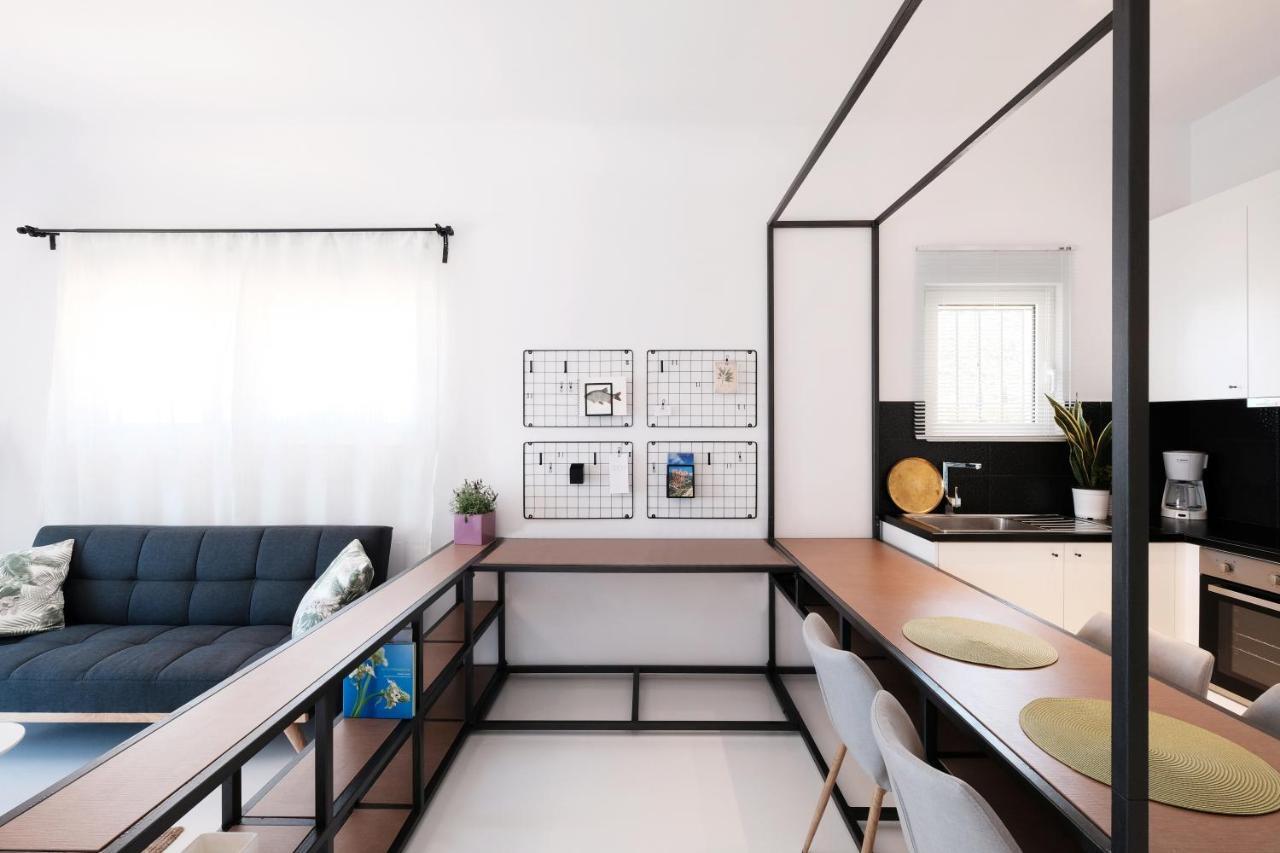 Villa Zen Minimal Luxury Housing Tyros Esterno foto