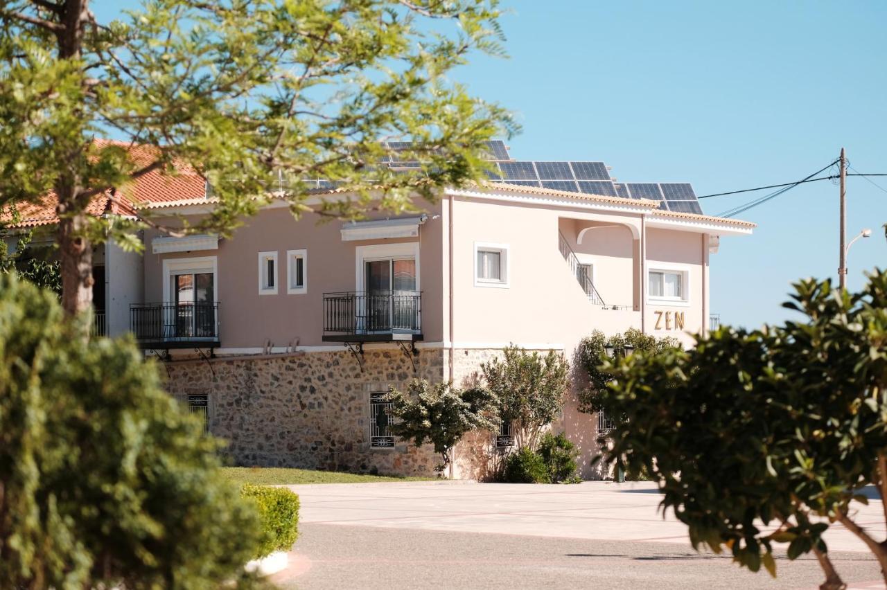 Villa Zen Minimal Luxury Housing Tyros Esterno foto